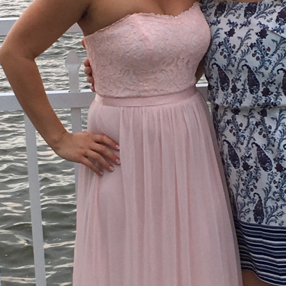 David’s Bridal bridesmaid dress